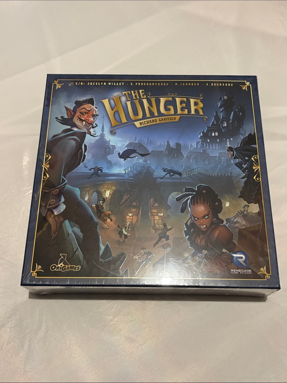 The Hunger Board Game by Richard Garfield- Blue Box
